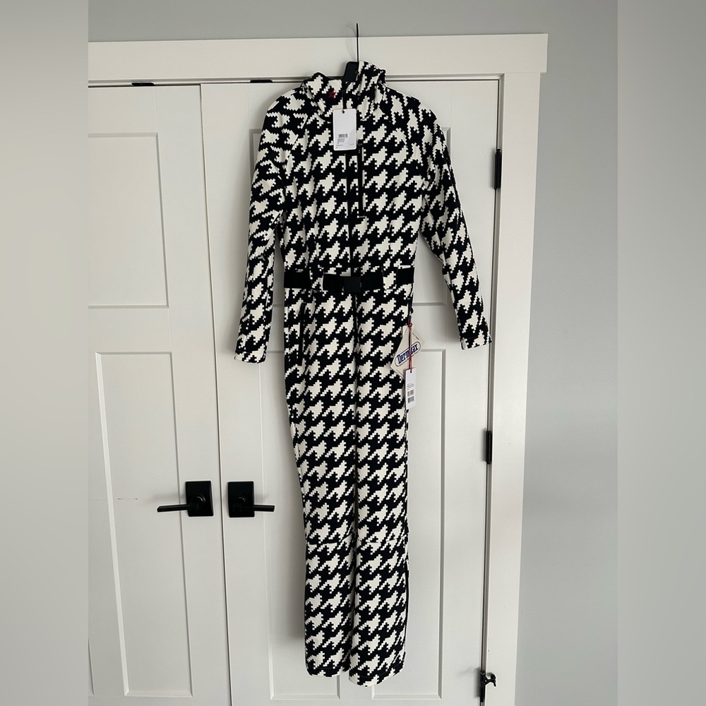 Perfect Moment Houndstooth Ski Suit NEW with tags!